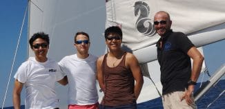 Bareboat skipper Palawan Sailing school école voile ISSA El Nido Philippines bareboat skipper