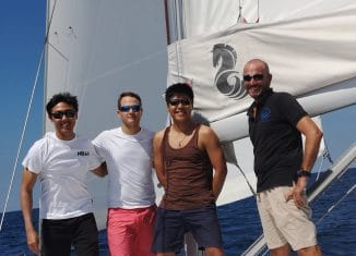 Palawan Sailing school école voile ISSA El Nido Philippines bareboat skipper